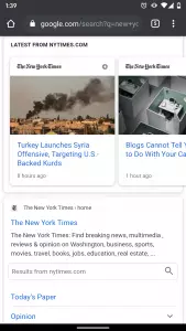 amp case study new york times search